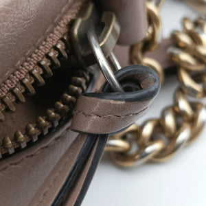 Secondhand Gucci GG Marmont Beige Leather 448065 shoulderbag | stylenewstar