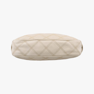 Pre-owned Yves Saint Laurent Quilted White Leather 582463 shoulderbag | stylenewstar