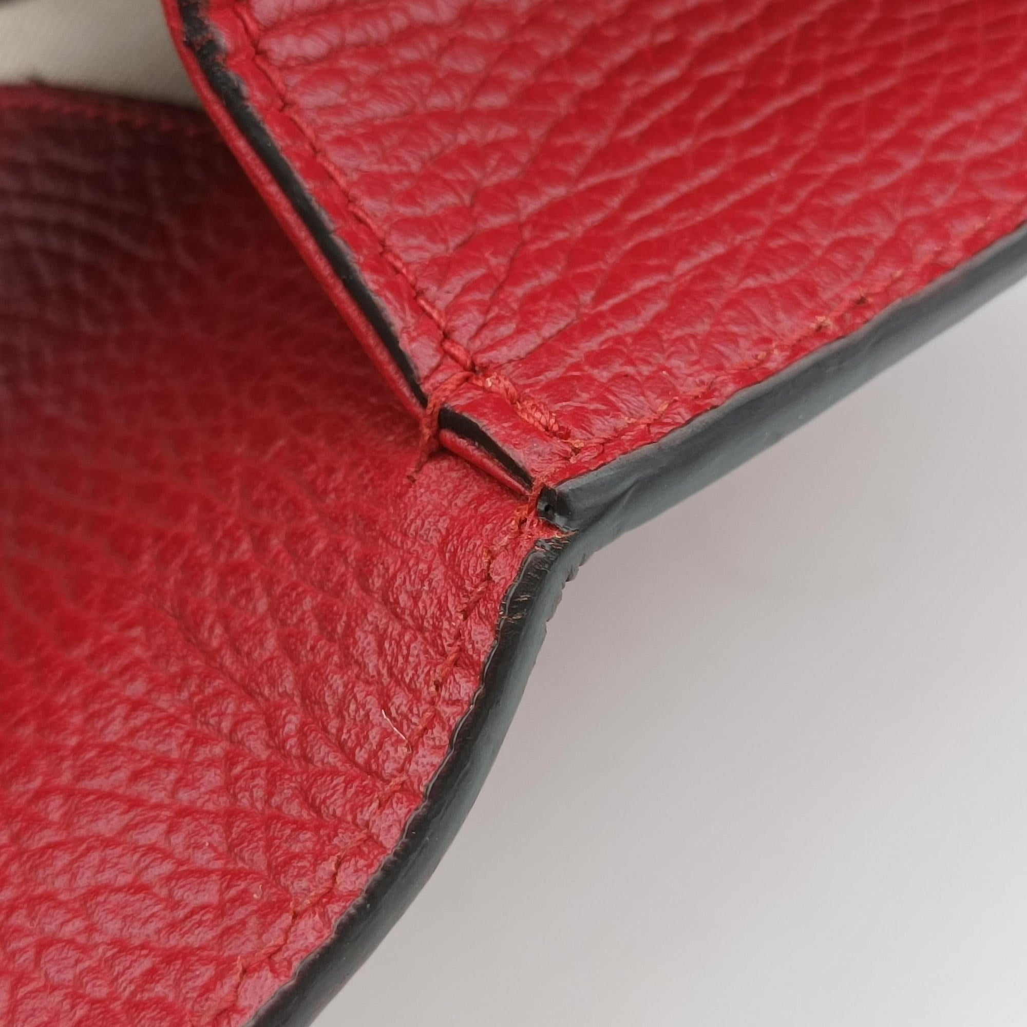 Pre-owned Gucci Dionysus Red Leather 400249 shoulderbag | stylenewstar