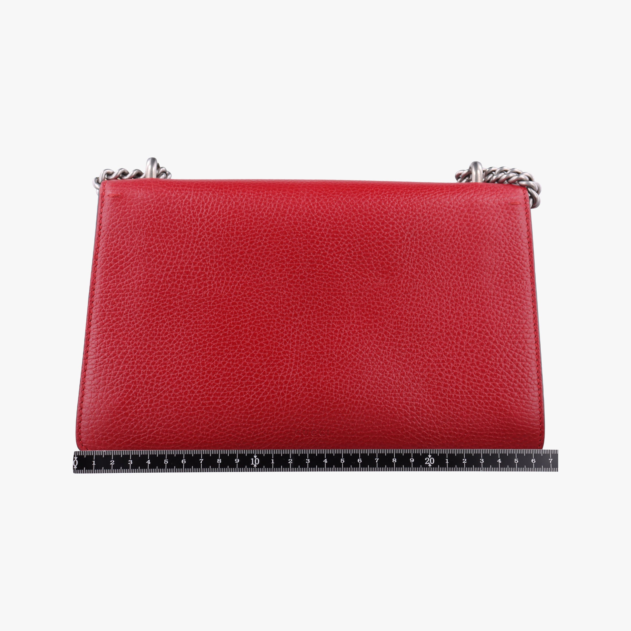 Pre-owned Gucci Dionysus Red Leather 400249 shoulderbag | stylenewstar