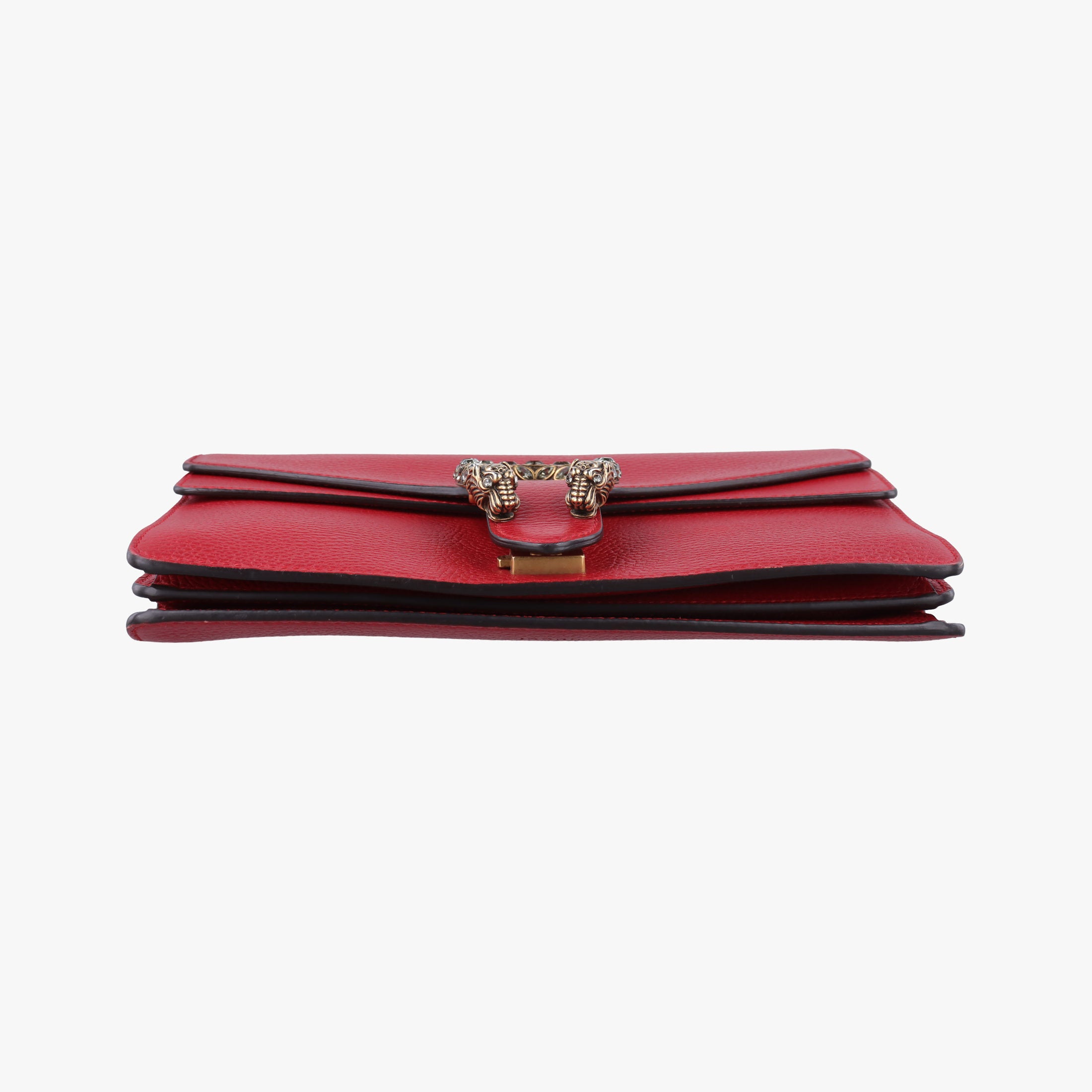 Pre-owned Gucci Dionysus Red Leather 400249 shoulderbag | stylenewstar