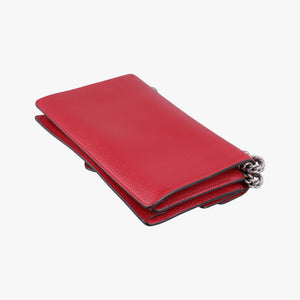 Pre-owned Gucci Dionysus Red Leather 400249 shoulderbag | stylenewstar
