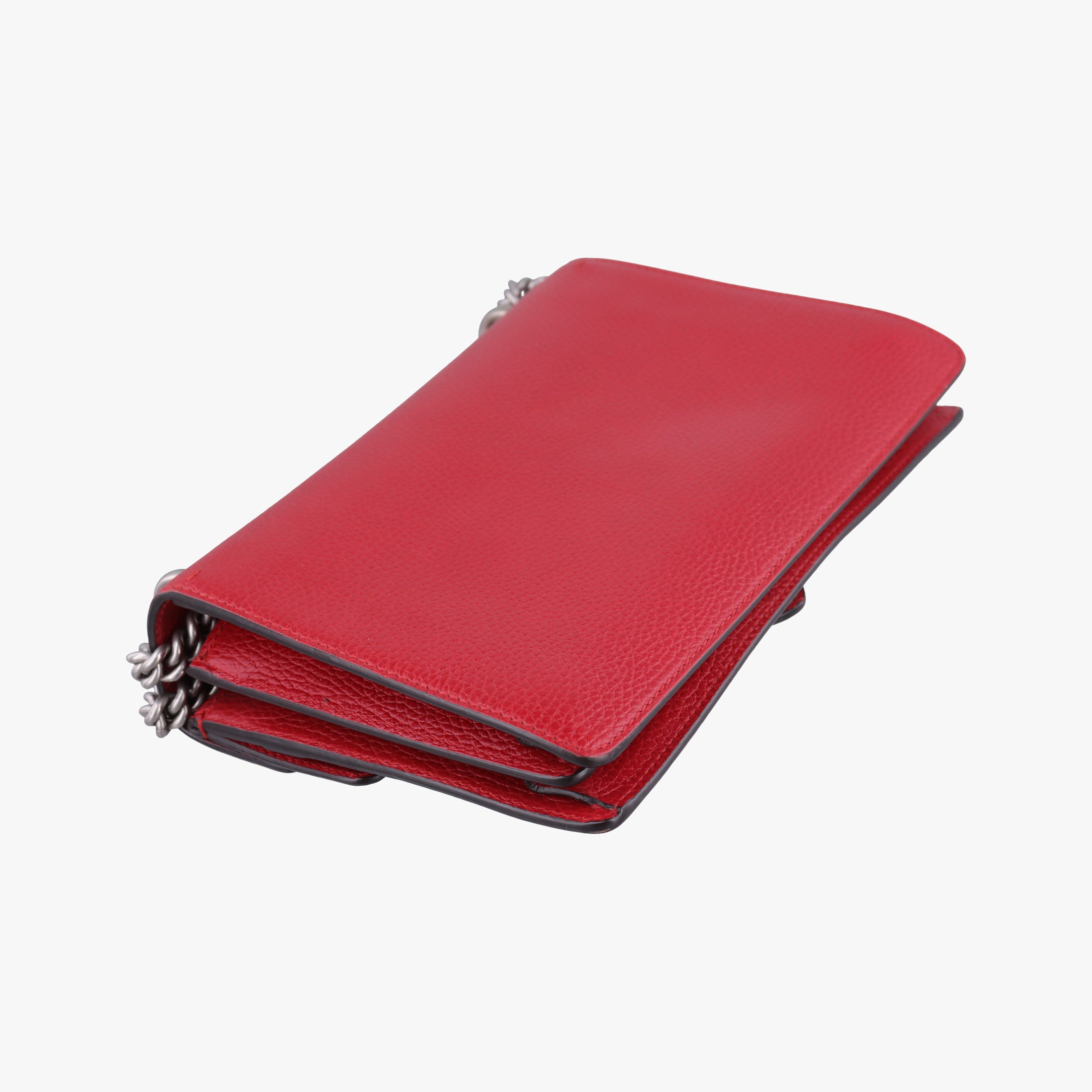 Pre-owned Gucci Dionysus Red Leather 400249 shoulderbag | stylenewstar