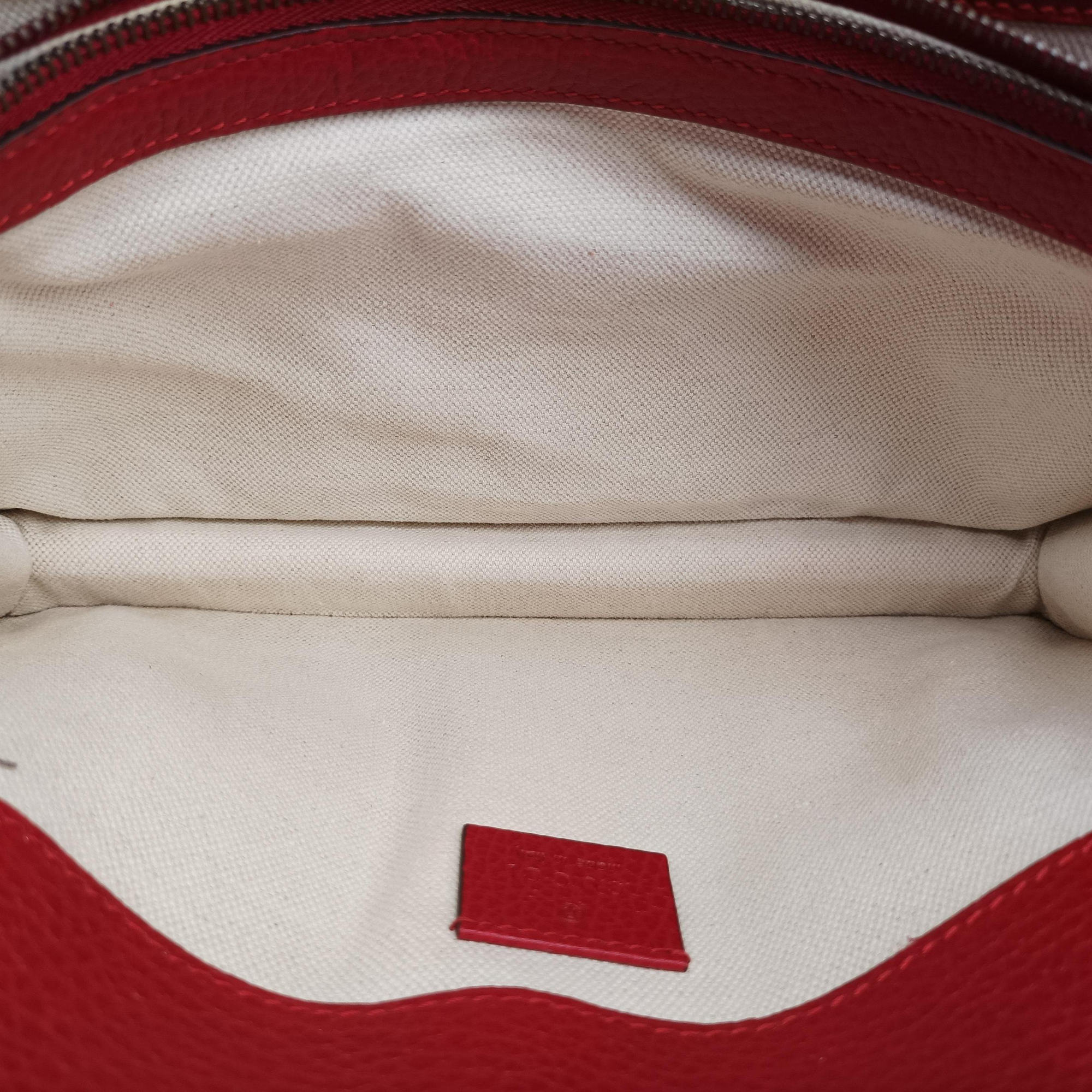 Pre-owned Gucci Dionysus Red Leather 400249 shoulderbag | stylenewstar