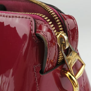 Pre-owned Louis Vuitton MIROIR TOTE MAGENTA Vernis M54640 shoulderbag | stylenewstar