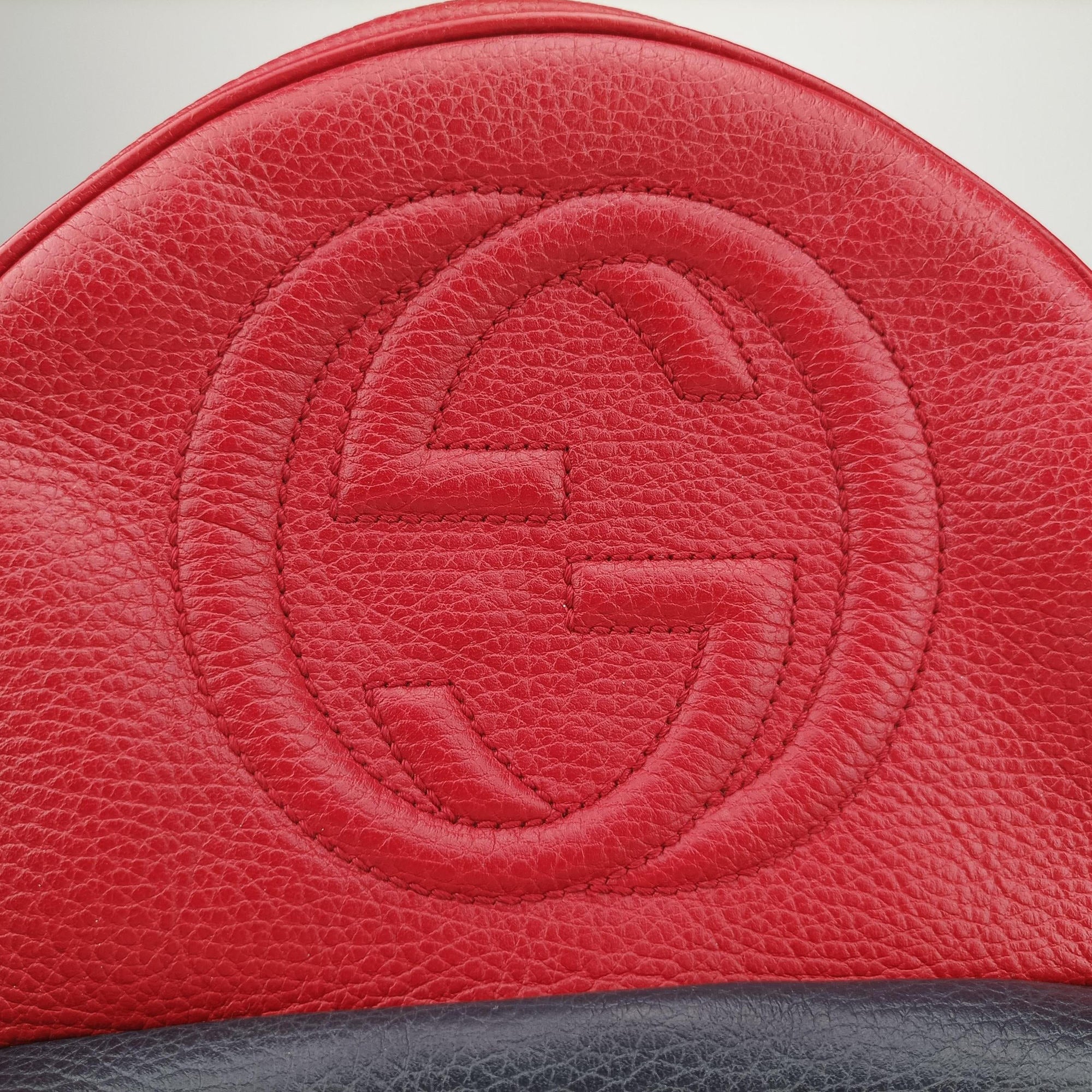 Vintage Gucci Soho Red Leather 431570 crossbodybag | stylenewstar