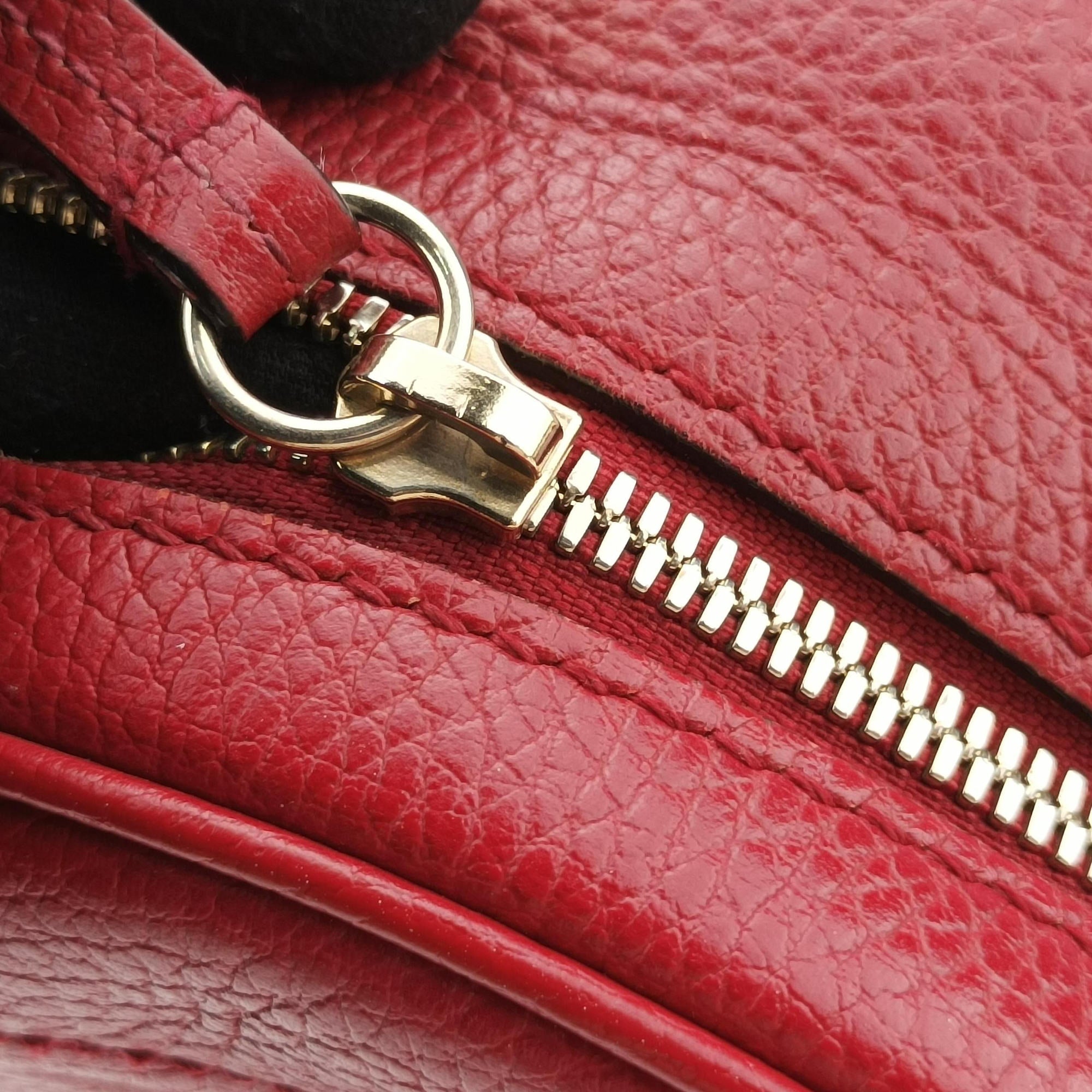 Vintage Gucci Soho Red Leather 431570 crossbodybag | stylenewstar