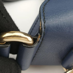Vintage Gucci Emily Hobo Blue Leather 322226 shoulderbag | stylenewstar