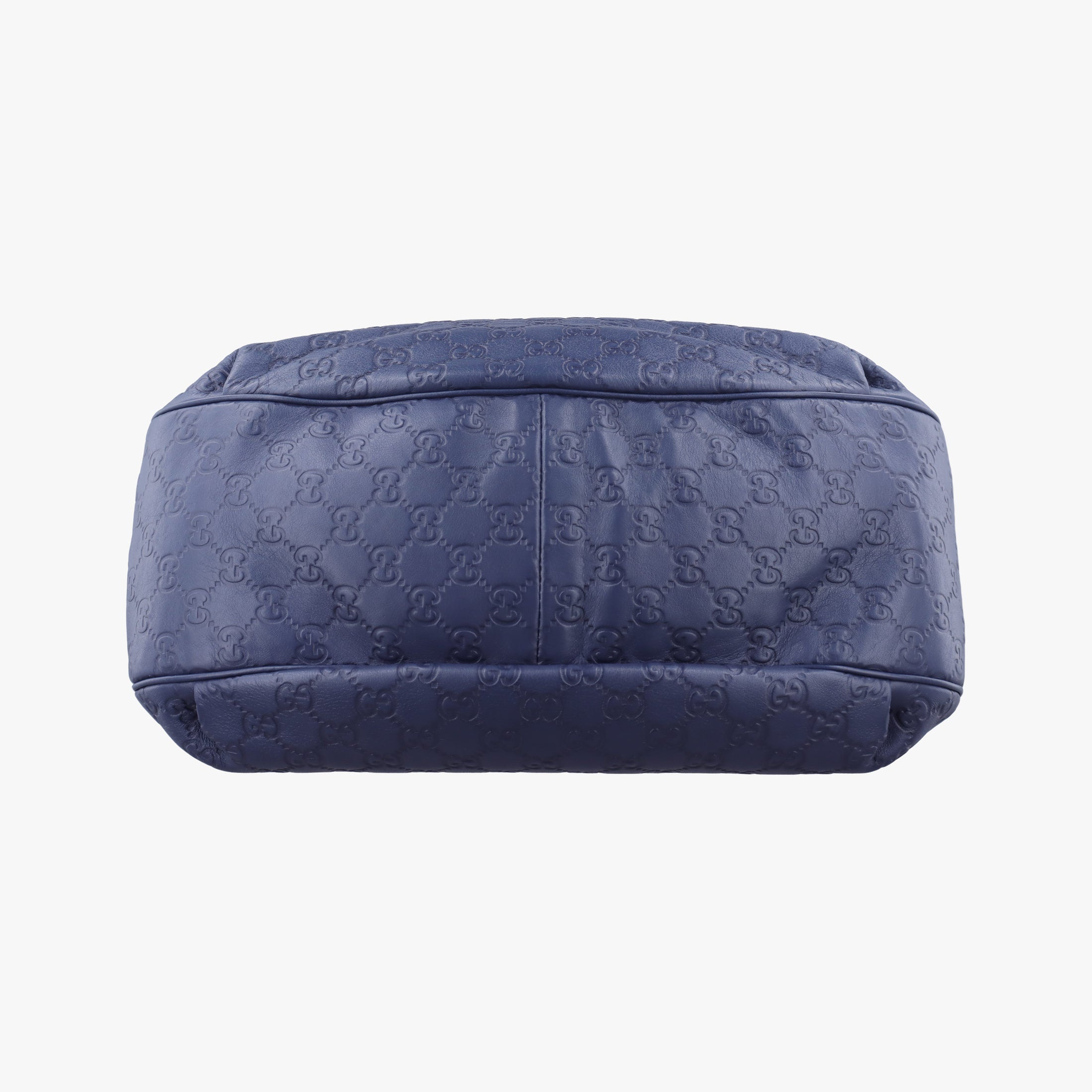 Vintage Gucci Emily Hobo Blue Leather 322226 shoulderbag | stylenewstar