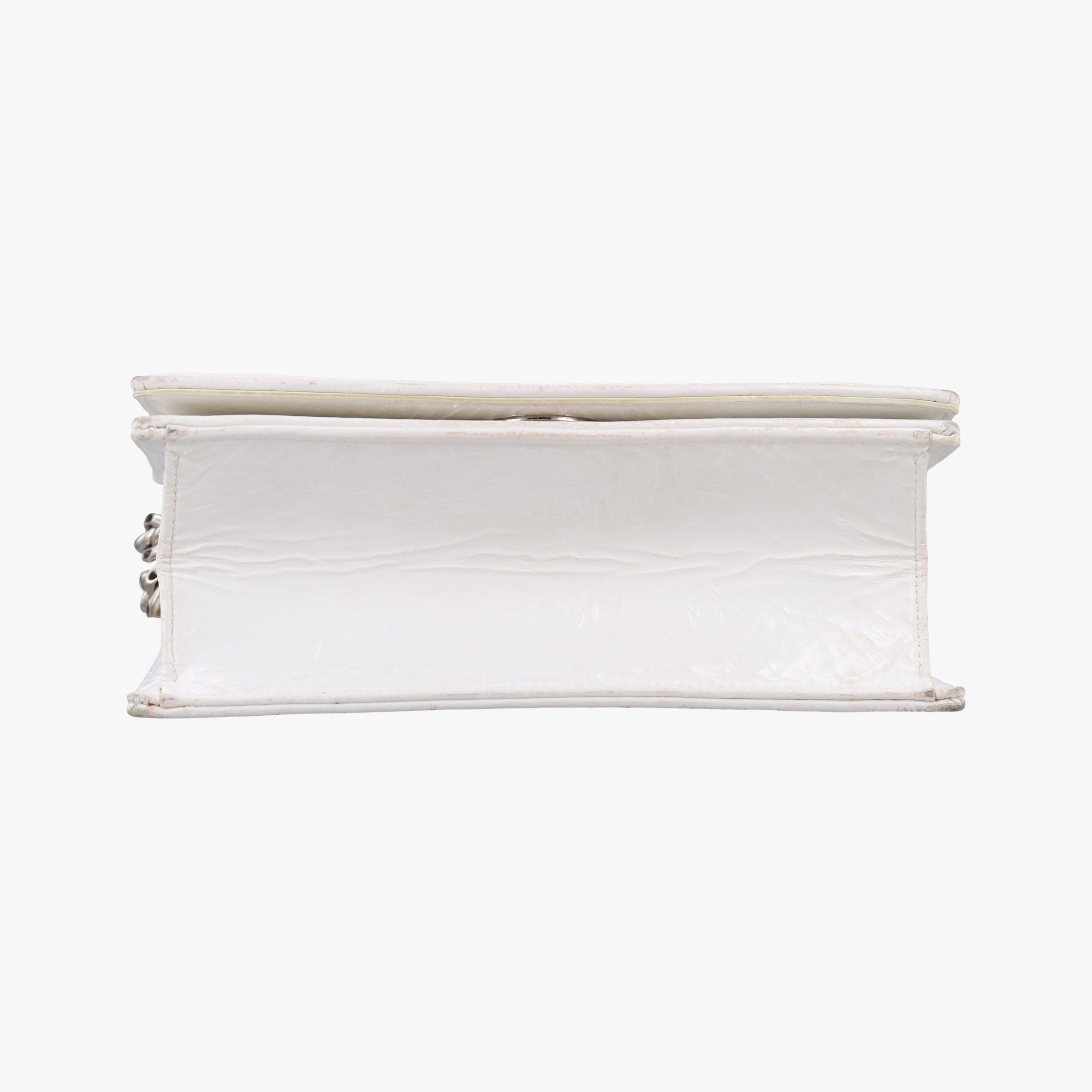 Secondhand Christian Dior Diorama White Leather  shoulderbag | stylenewstar