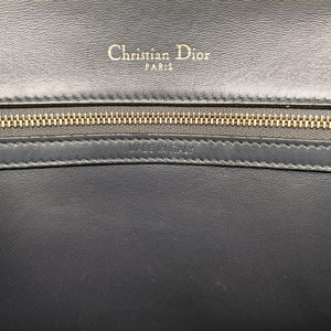 Pre-owned Christian Dior Diorama Golden Patent Leather  shoulderbag | stylenewstar