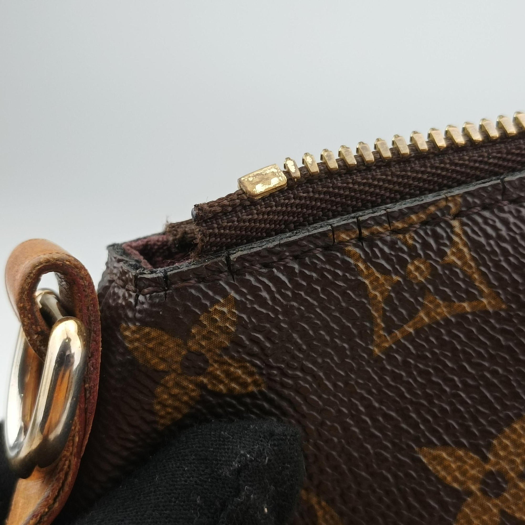 Pre-owned Louis Vuitton TURENNE MM Brown Monogram Canvas M48814 shoulderbag | stylenewstar