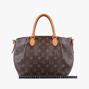 Pre-owned Louis Vuitton TURENNE MM Brown Monogram Canvas M48814 shoulderbag | stylenewstar