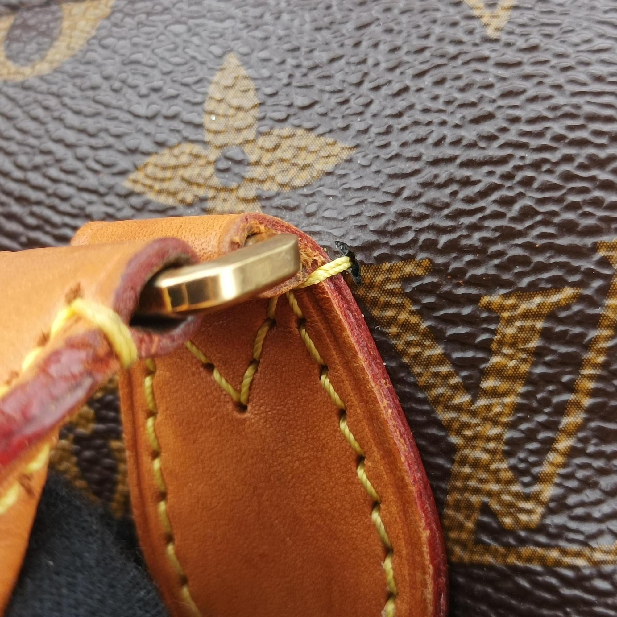 Pre-owned Louis Vuitton TURENNE MM Brown Monogram Canvas M48814 shoulderbag | stylenewstar