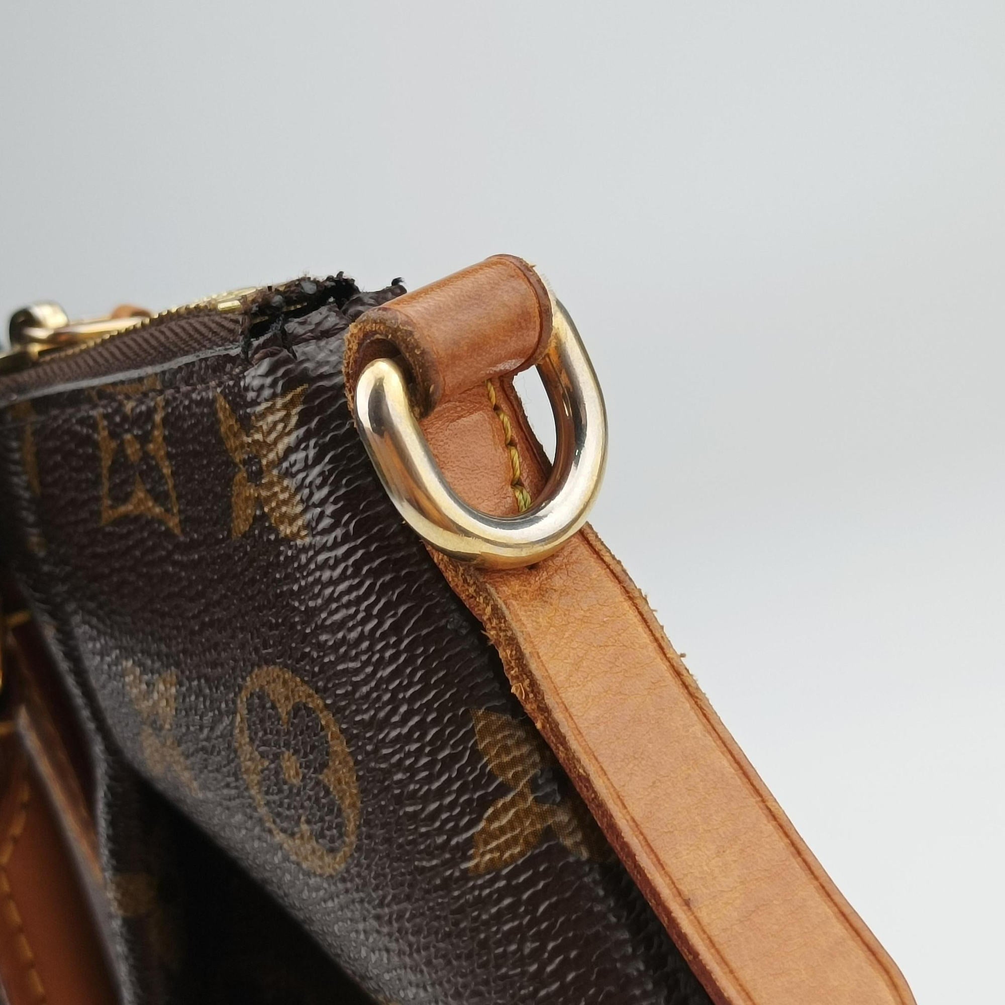 Pre-owned Louis Vuitton TURENNE MM Brown Monogram Canvas M48814 shoulderbag | stylenewstar