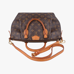 Pre-owned Louis Vuitton TURENNE MM Brown Monogram Canvas M48814 shoulderbag | stylenewstar