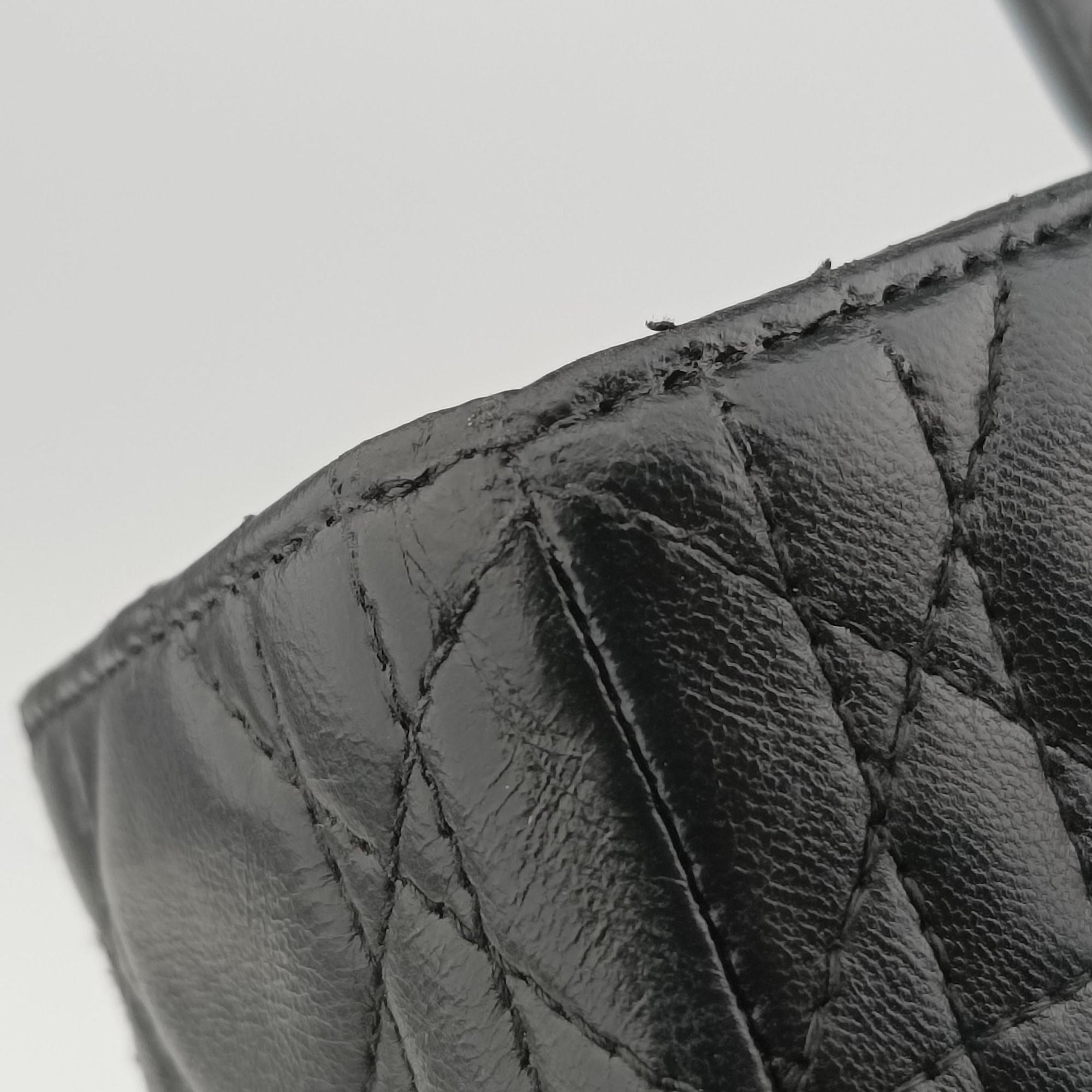 Pre-owned Christian Dior Lady Dior Black lambskin  handbag | stylenewstar