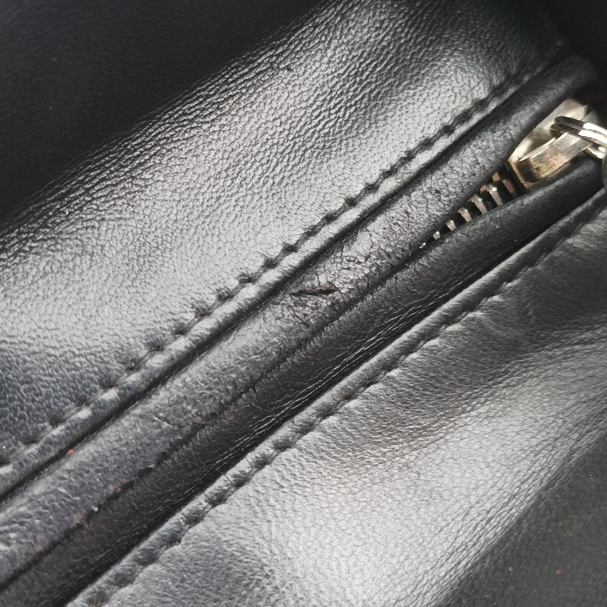 Pre-owned Christian Dior Lady Dior Black lambskin  handbag | stylenewstar