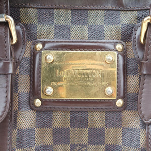 Pre-owned Louis Vuitton BERKELEY EBENE Damier Canvas N52000 handbag | stylenewstar