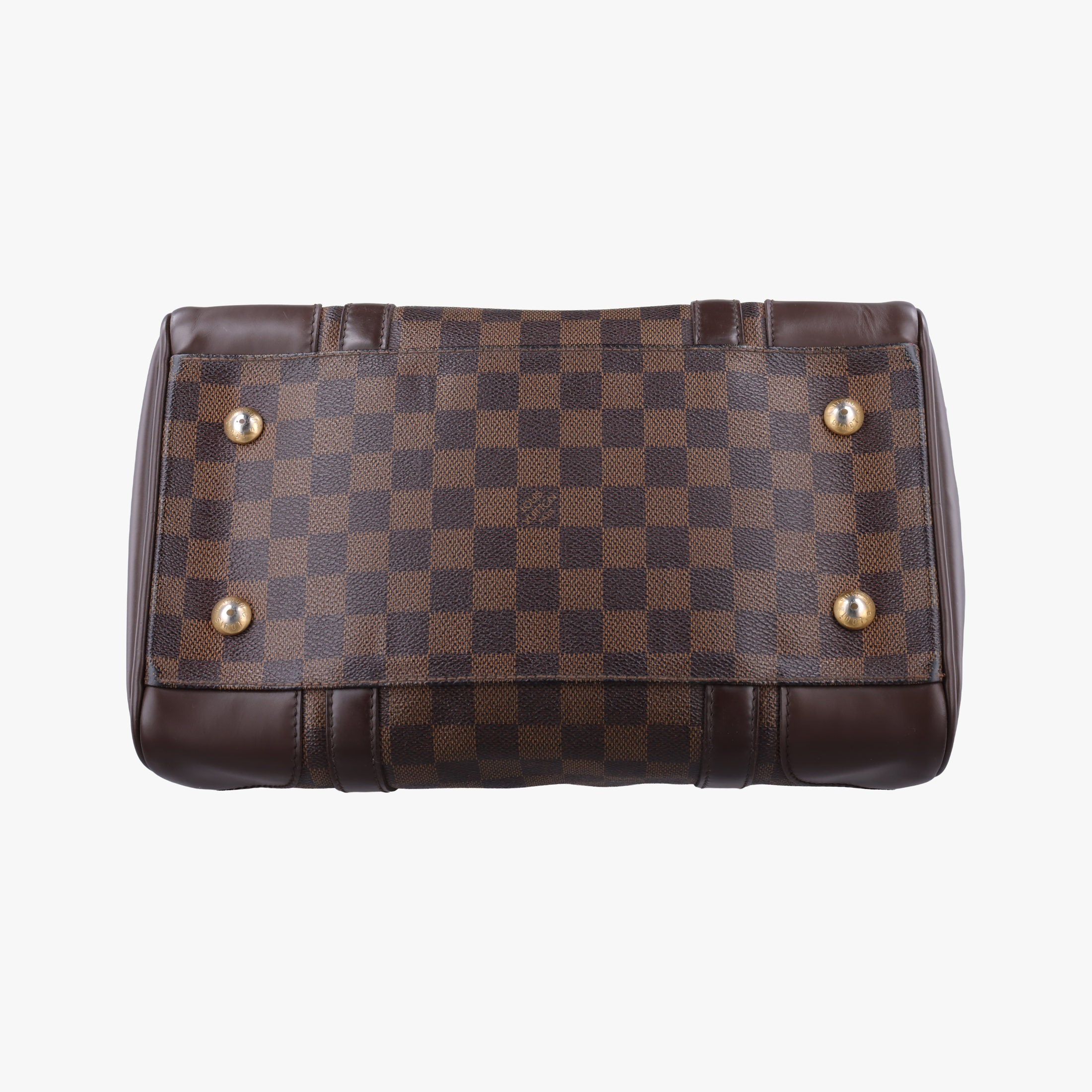 Pre-owned Louis Vuitton BERKELEY EBENE Damier Canvas N52000 handbag | stylenewstar