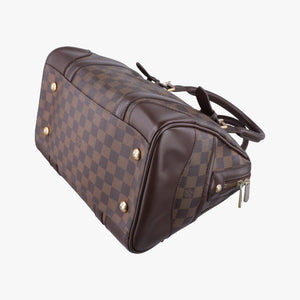 Pre-owned Louis Vuitton BERKELEY EBENE Damier Canvas N52000 handbag | stylenewstar