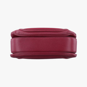 Pre-owned Gucci New Bamboo Burgundy Leather 254884 shoulderbag | stylenewstar