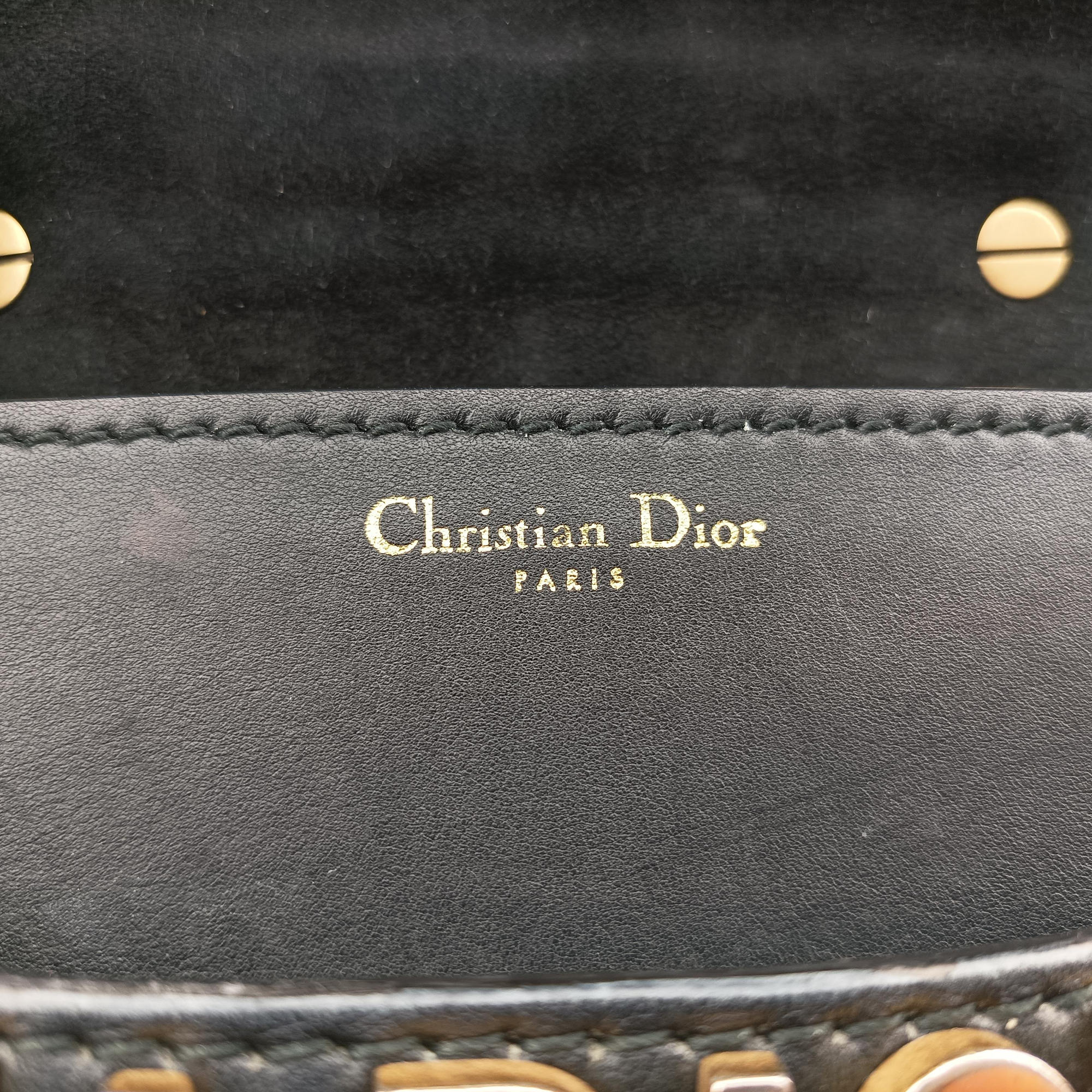 Secondhand Christian Dior J'Adior Black Leather  shoulderbag | stylenewstar