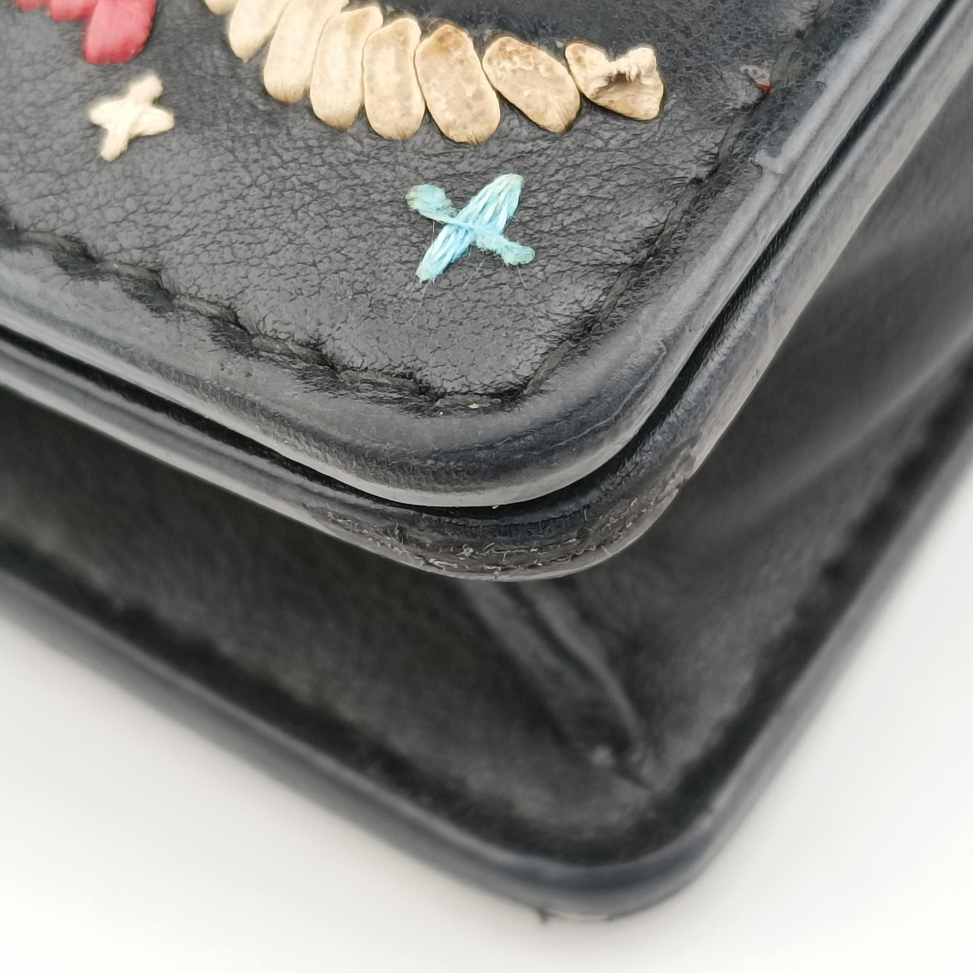 Secondhand Christian Dior J'Adior Black Leather  shoulderbag | stylenewstar