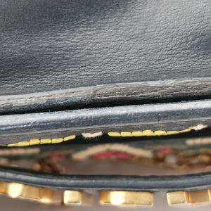 Secondhand Christian Dior J'Adior Black Leather  shoulderbag | stylenewstar