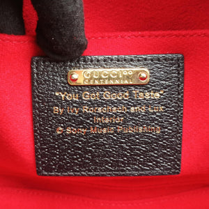 Pre-owned Gucci Neo Vintage Messenger Red PVC coated canvas×Leather 476466 shoulderbag | stylenewstar