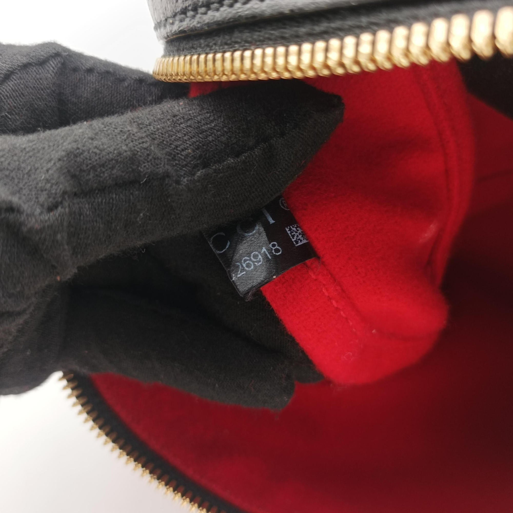 Pre-owned Gucci Neo Vintage Messenger Red PVC coated canvas×Leather 476466 shoulderbag | stylenewstar