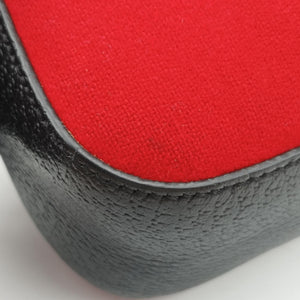 Pre-owned Gucci Neo Vintage Messenger Red PVC coated canvas×Leather 476466 shoulderbag | stylenewstar