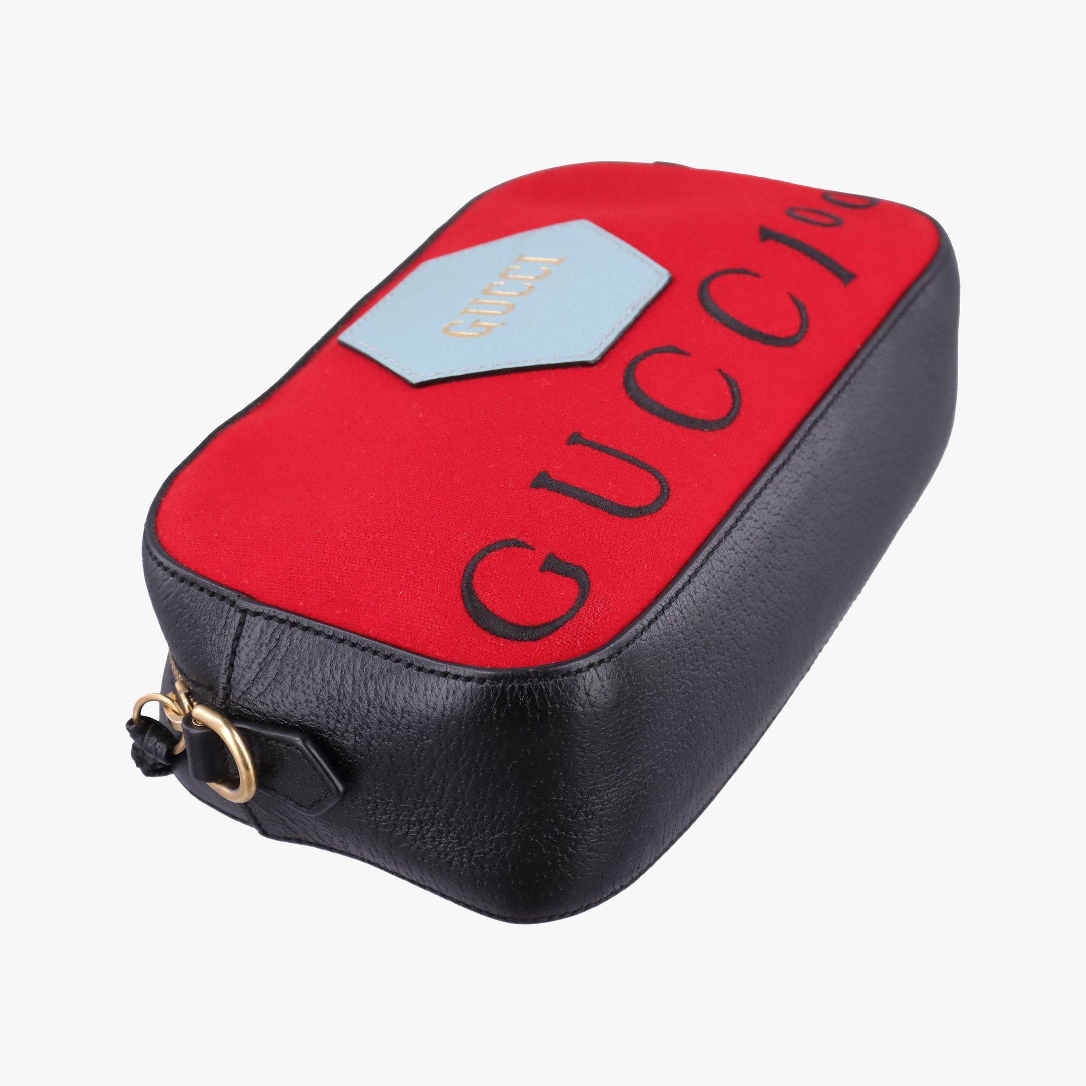 Pre-owned Gucci Neo Vintage Messenger Red PVC coated canvas×Leather 476466 shoulderbag | stylenewstar