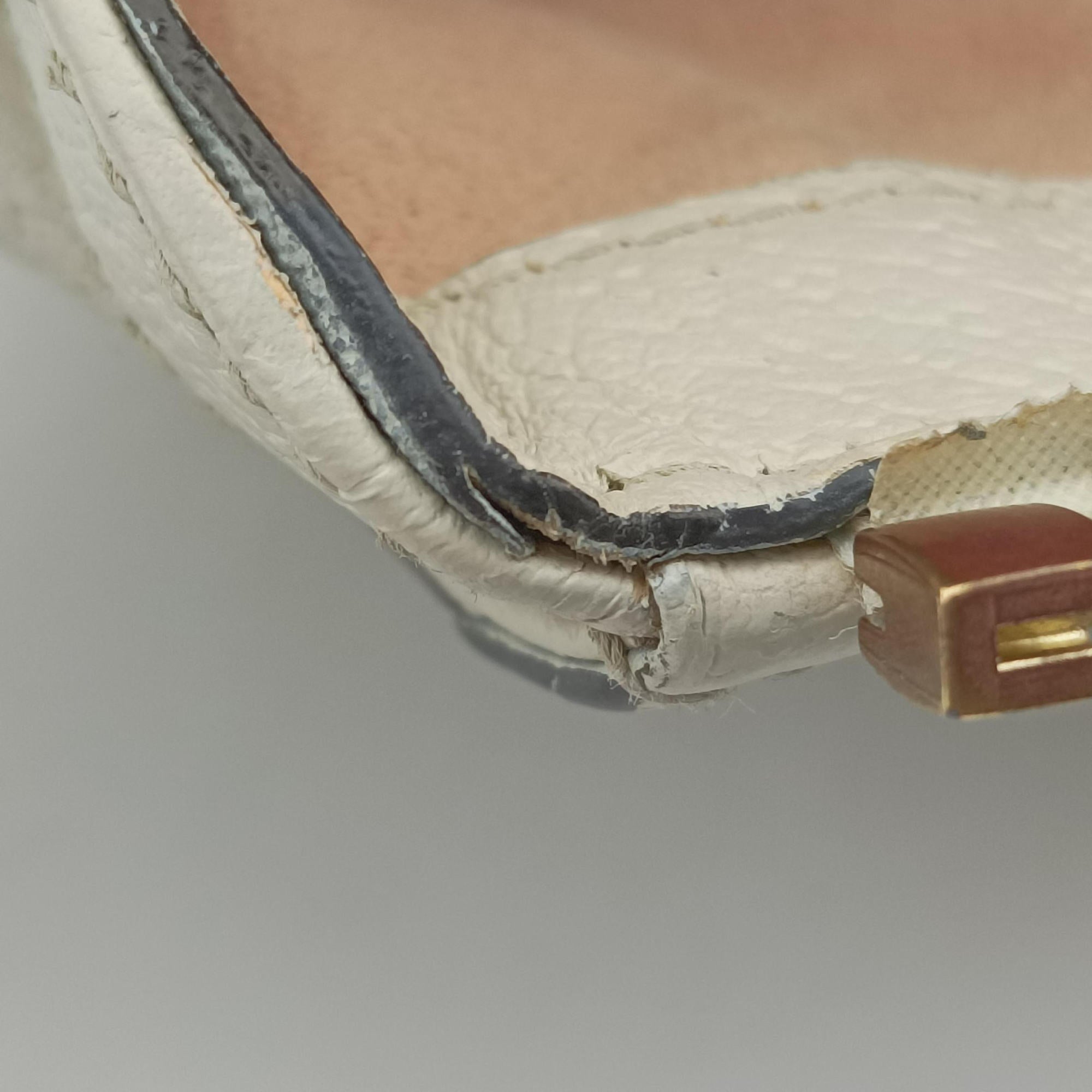Pre-owned Gucci Ophidia White Leather 547551 shoulderbag | stylenewstar