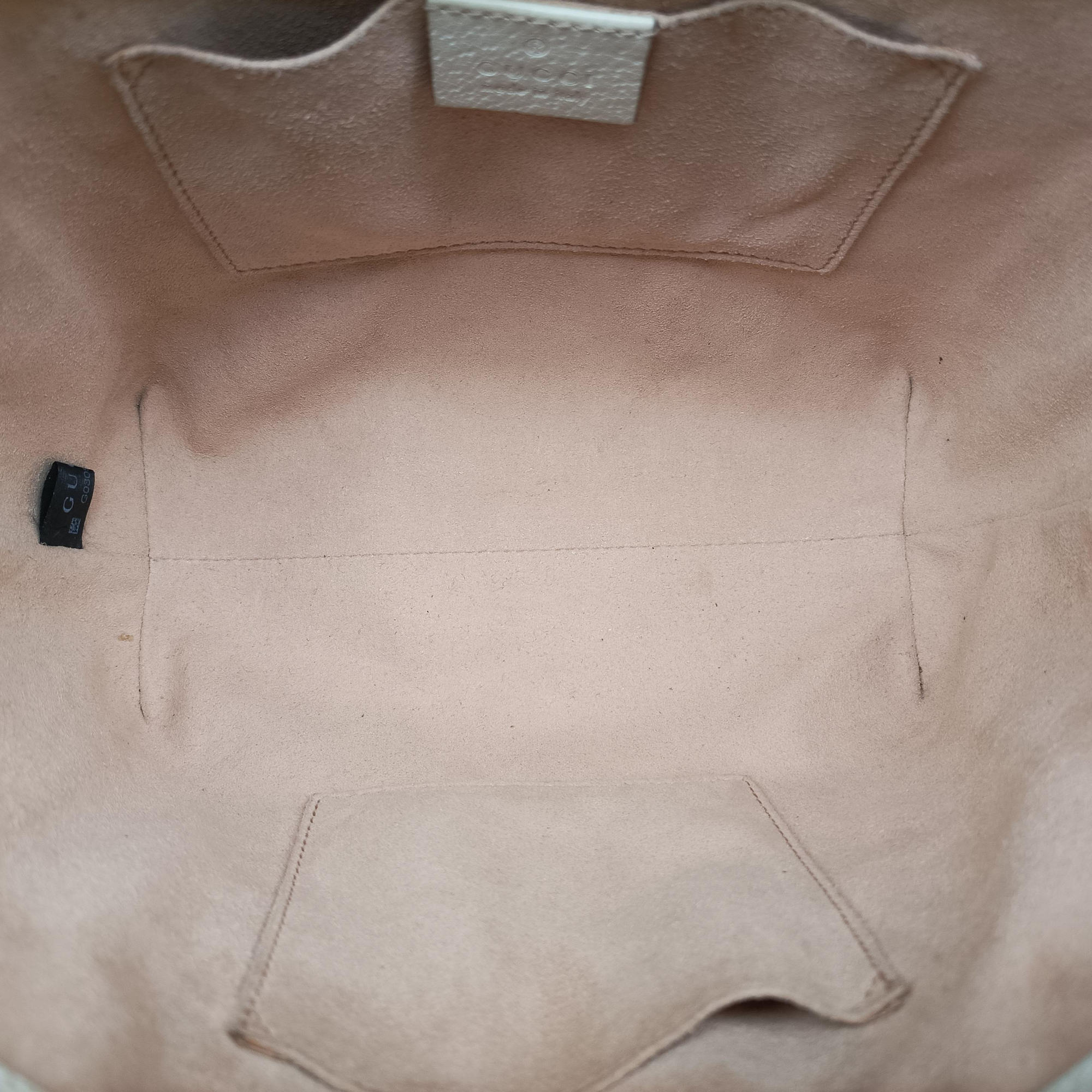 Pre-owned Gucci Ophidia White Leather 547551 shoulderbag | stylenewstar