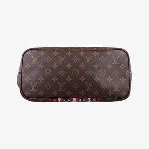 Pre-owned Louis Vuitton Neverfull MM Kabuki Daruma　Yamamoto Kansai Nicola Ghesquiere 2018 Japan Limited brown×multi Monogram Canvas M43499 handbag | stylenewstar