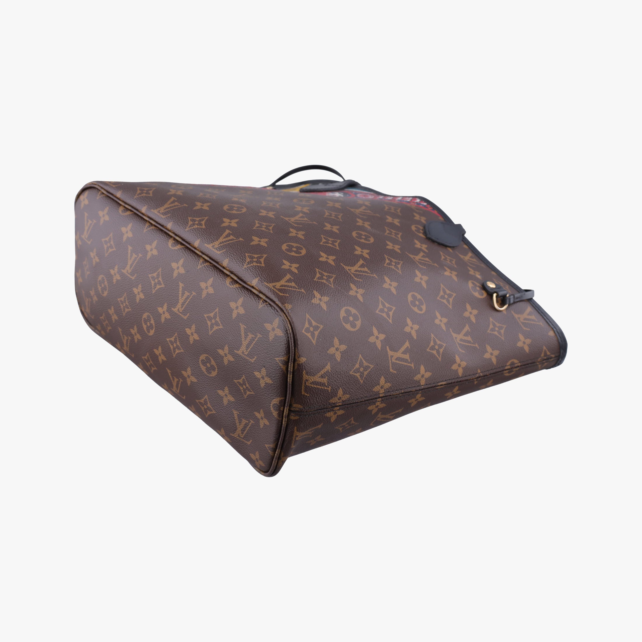 Pre-owned Louis Vuitton Neverfull MM Kabuki Daruma　Yamamoto Kansai Nicola Ghesquiere 2018 Japan Limited brown×multi Monogram Canvas M43499 handbag | stylenewstar