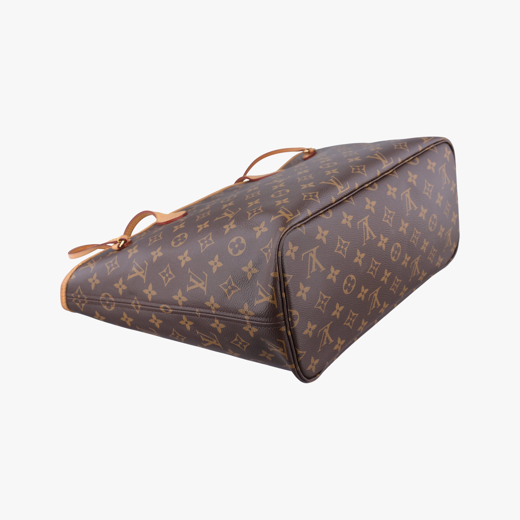 Pre-owned Louis Vuitton Neverfull MM brown×Grenard Pink Monogram Canvas M41602 shoulderbag | stylenewstar