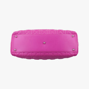 Vintage Christian Dior Lady Dior Rose lambskin  shoulderbag | stylenewstar