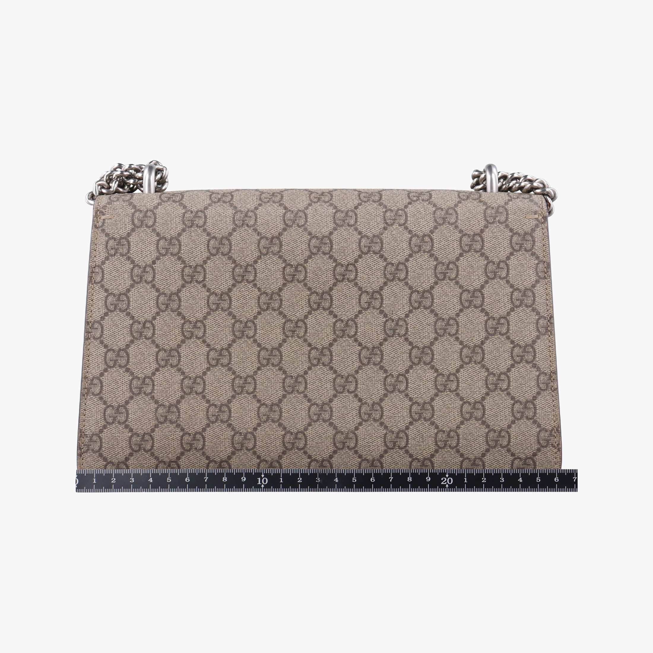 Secondhand Gucci Dionysus Brown×red PVC coated canvas×suede 400249 shoulderbag | stylenewstar