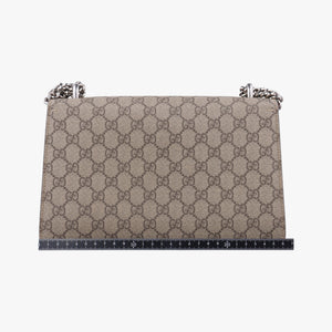 Secondhand Gucci Dionysus Brown×red PVC coated canvas×suede 400249 shoulderbag | stylenewstar