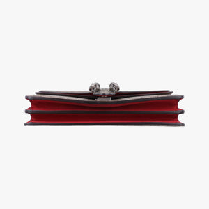 Secondhand Gucci Dionysus Brown×red PVC coated canvas×suede 400249 shoulderbag | stylenewstar