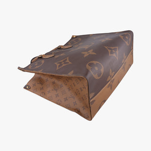 Pre-owned Louis Vuitton On the Go GM Brown Monogram Canvas M45320 shoulderbag | stylenewstar