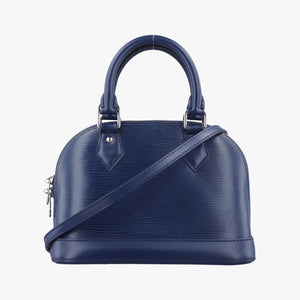 Secondhand Louis Vuitton Alma BB navy Epi M40855 shoulderbag | stylenewstar