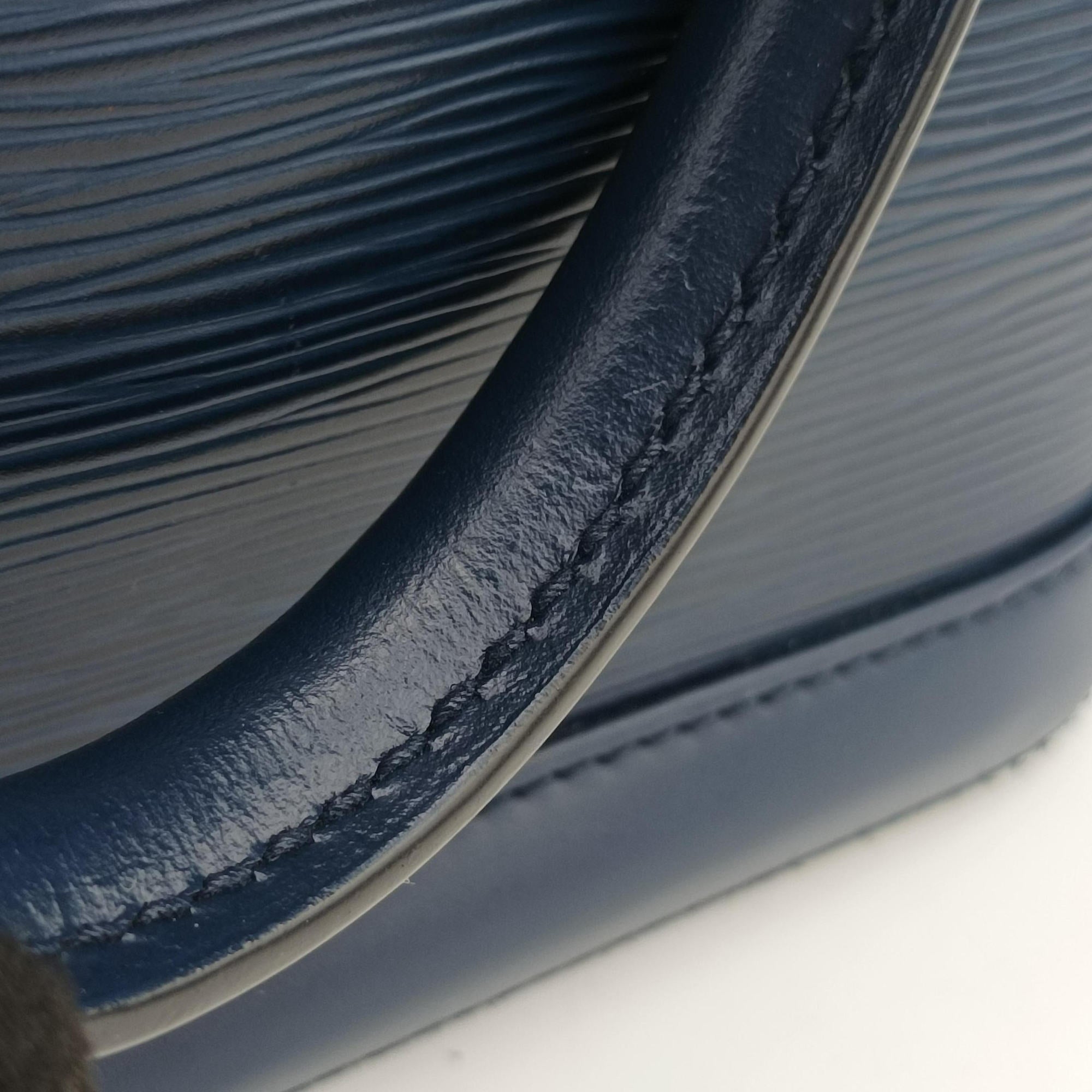 Secondhand Louis Vuitton Alma BB navy Epi M40855 shoulderbag | stylenewstar