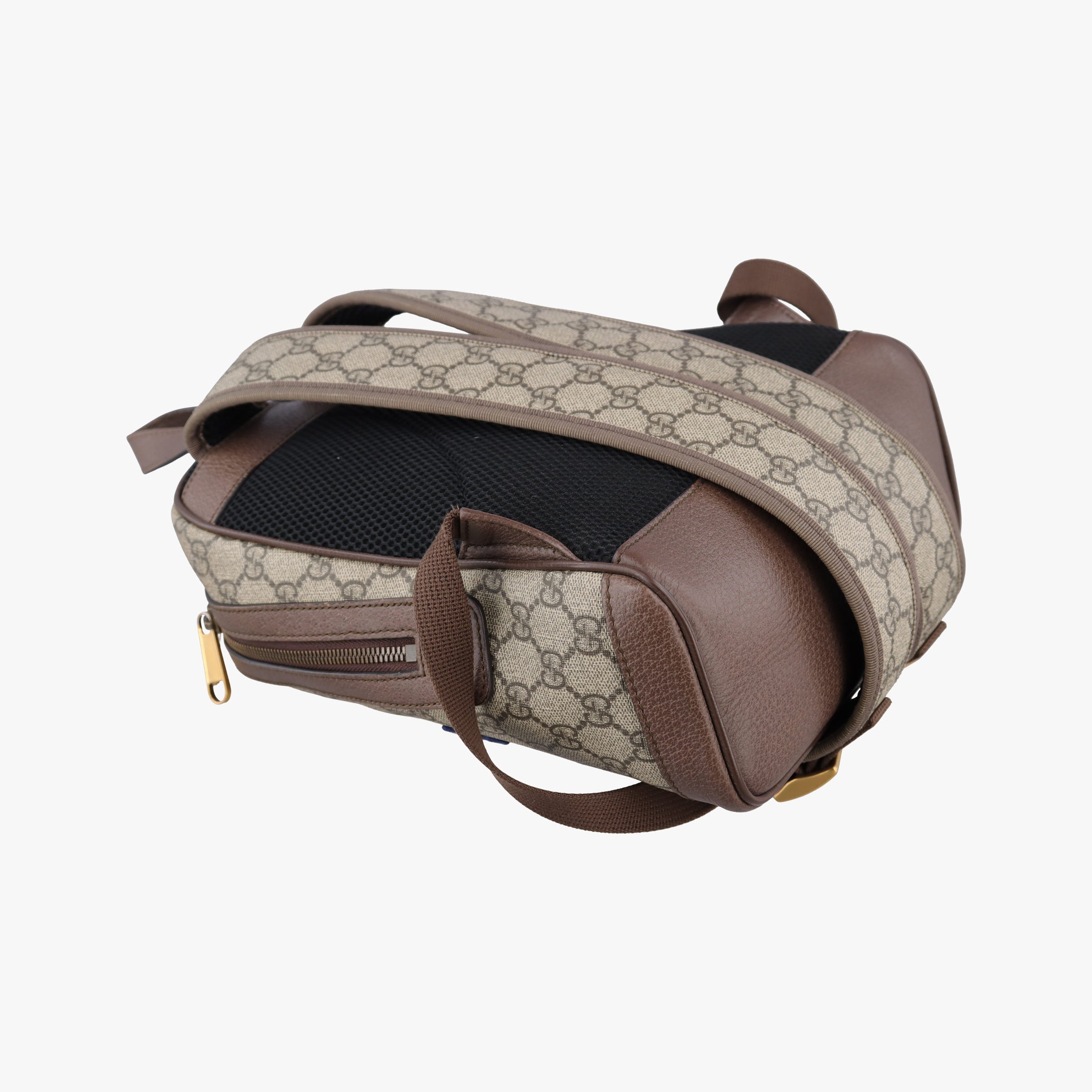 Secondhand Gucci ophidia The Three Little Pigs Brown×Multicolour PVC coated canvas 552884 backpack/rucksack | stylenewstar