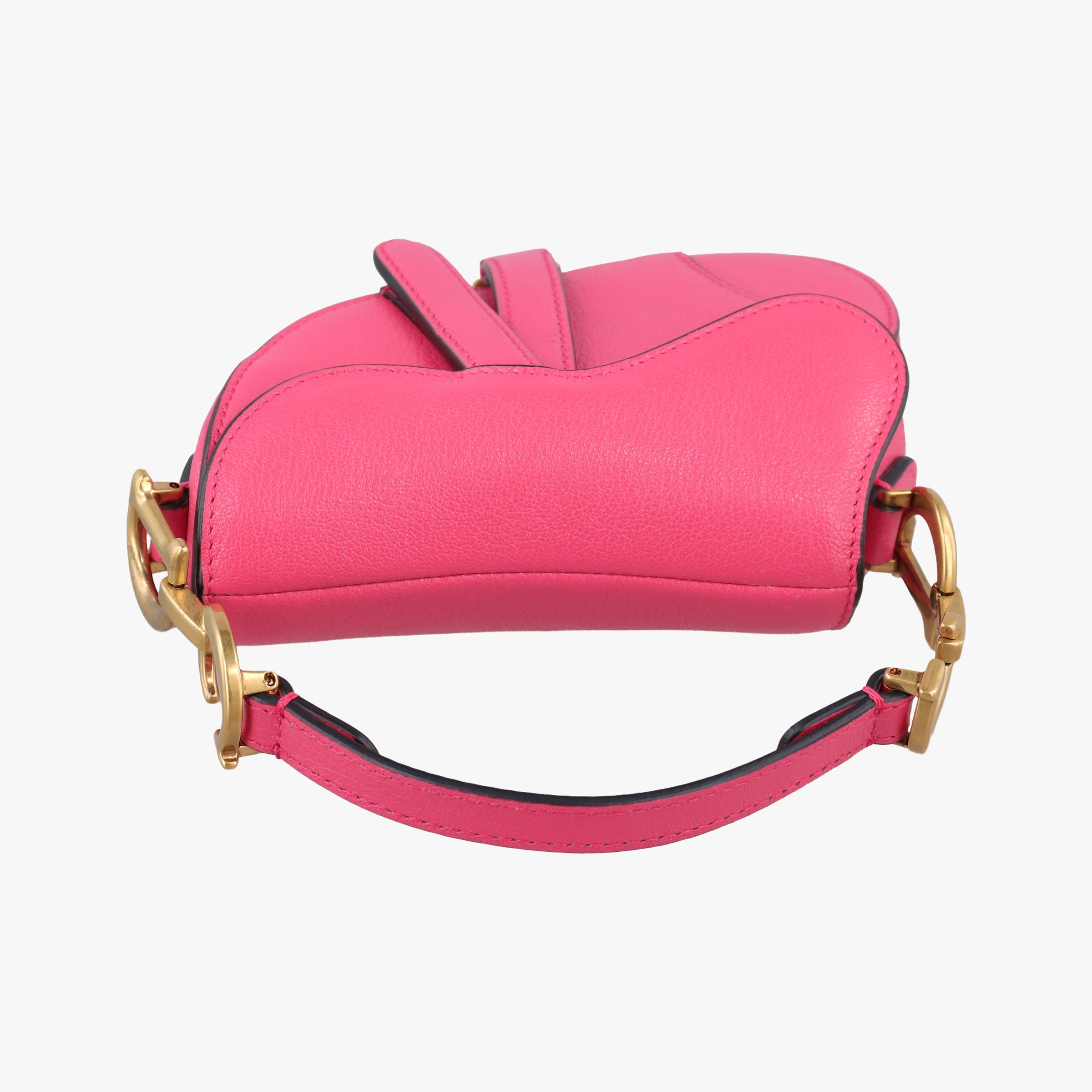 Secondhand Christian Dior Saddle Pink Leather  shoulderbag | stylenewstar