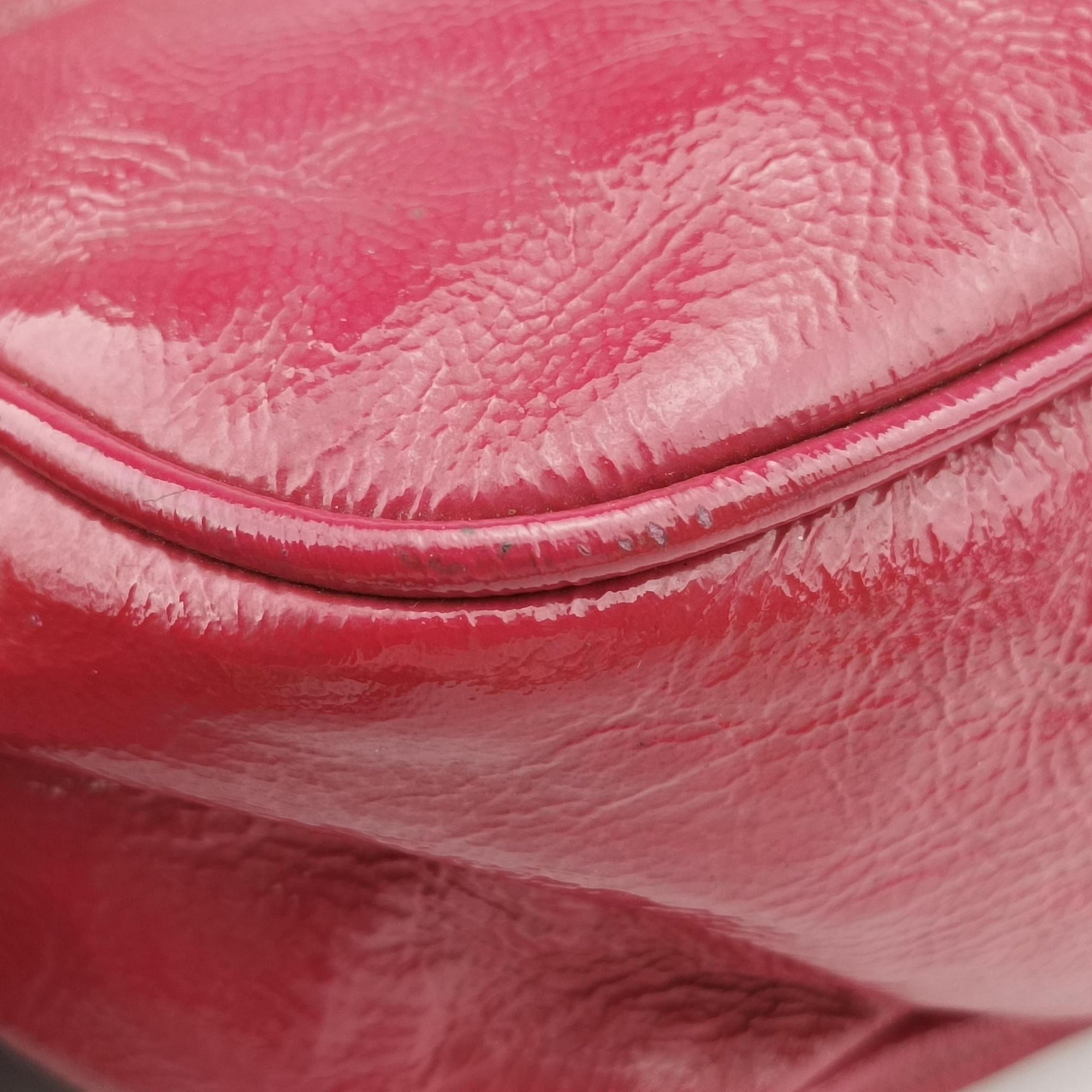Secondhand Gucci Soho Rose Patent Leather 308364 shoulderbag | stylenewstar