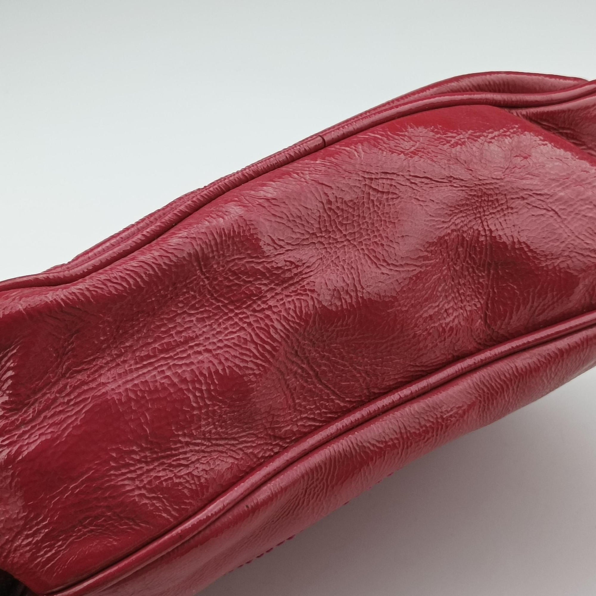 Secondhand Gucci Soho Rose Patent Leather 308364 shoulderbag | stylenewstar