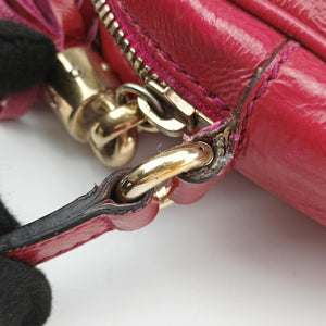 Secondhand Gucci Soho Rose Patent Leather 308364 shoulderbag | stylenewstar